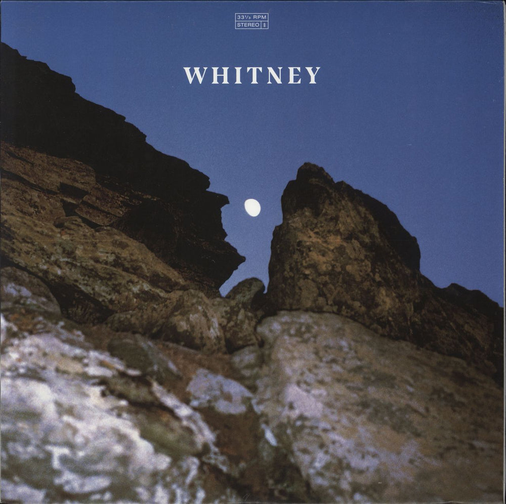 Whitney Candid - Blue Vinyl UK vinyl LP album (LP record) SC409