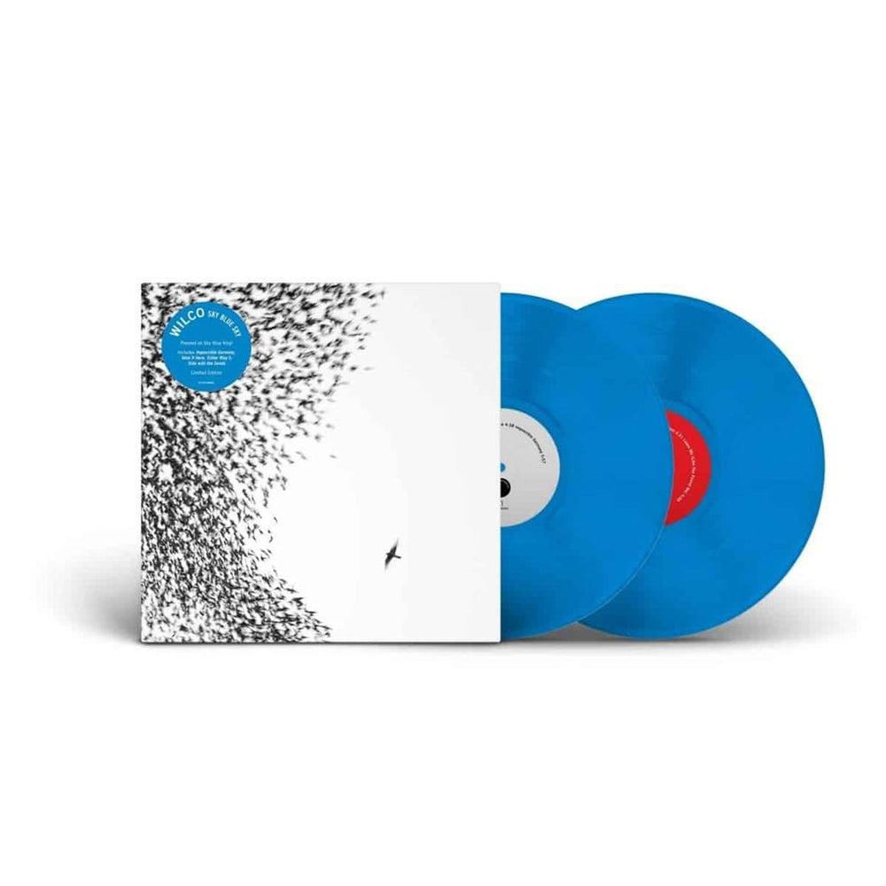 Wilco Sky Blue Sky - Sky Blue Vinyl - Sealed UK 2-LP vinyl record set (Double LP Album) 075597904802