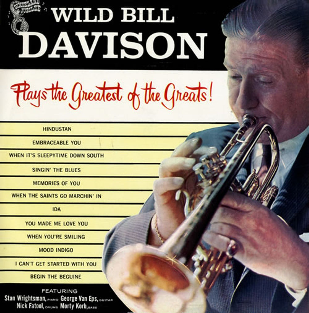 Wild Bill Davison Plays The Greatest Of The Greats! UK vinyl LP album (LP record) LAE12217