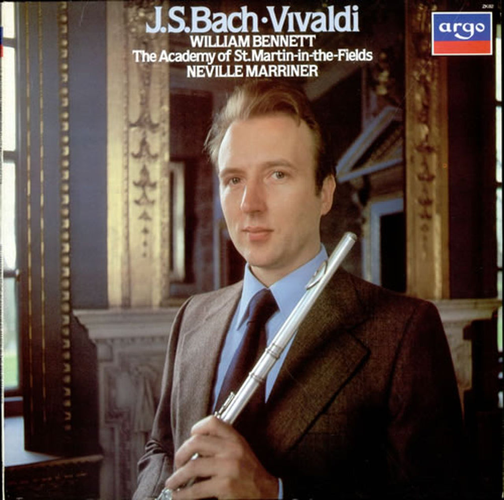 William Bennett J.S.Bach - Vivaldi UK vinyl LP album (LP record) ZK82