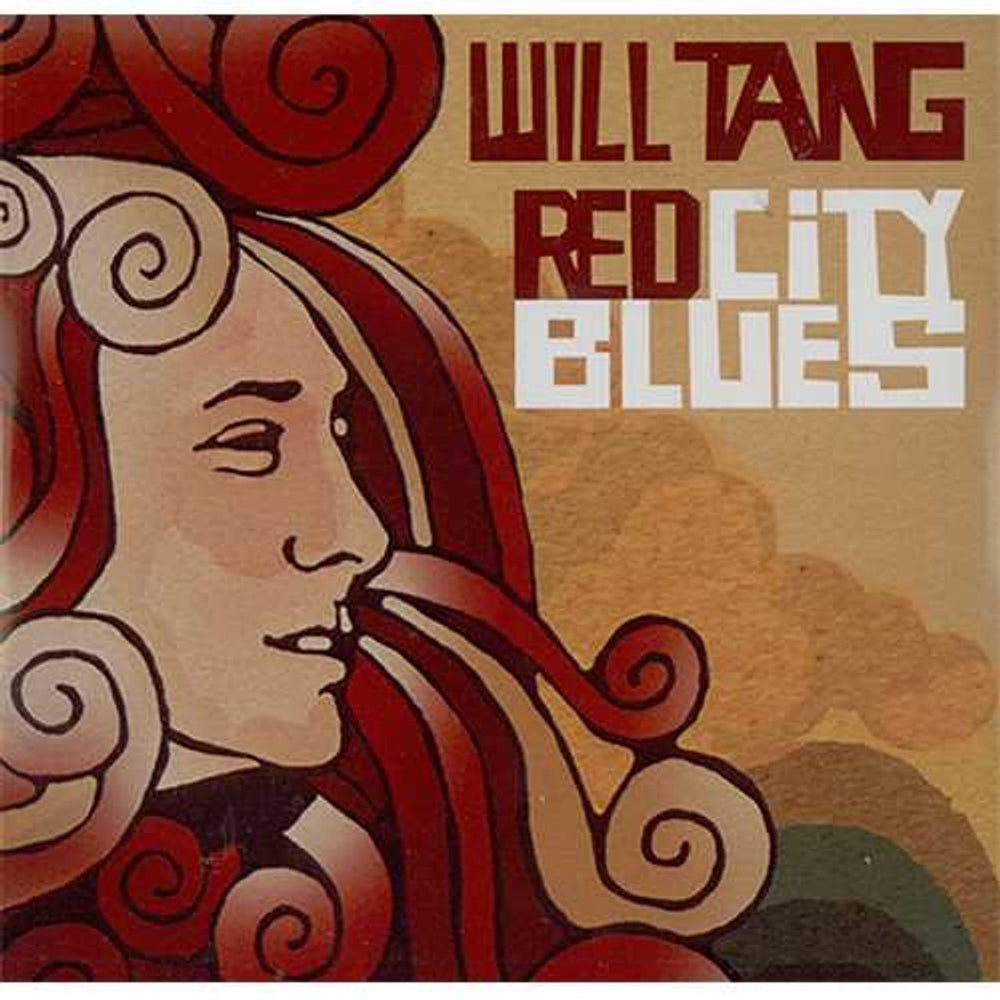 William Tang Red City Blues UK Promo CD-R acetate CD-R ACETATE