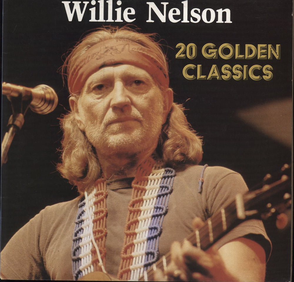 Willie Nelson 20 Golden Classics German vinyl LP album (LP record) 20221