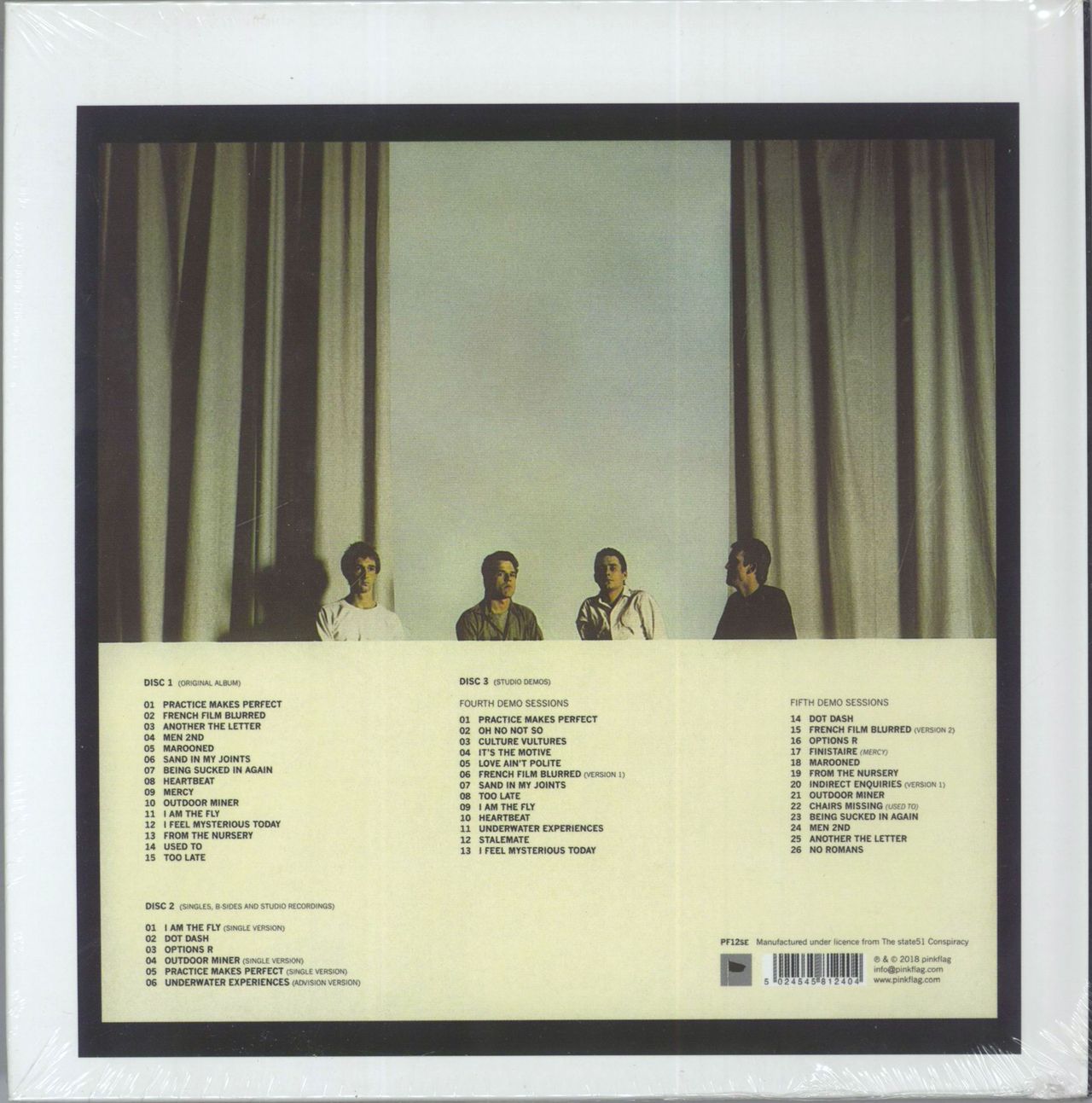Missing　Chairs　album　Edition　sealed　Special　Cd　UK　set　—　Wire　box