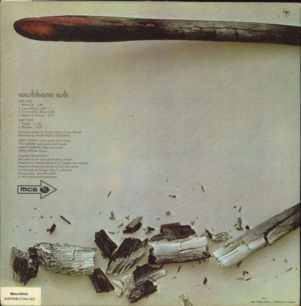 Wishbone Ash Wishbone Ash - 1st - VG French vinyl LP album (LP record)