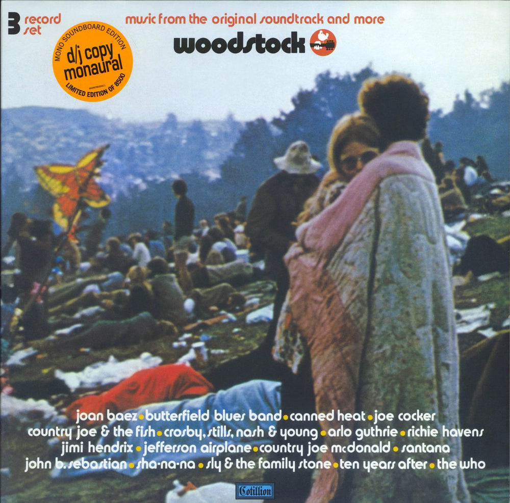 Woodstock Woodstock - Mono US 2-LP vinyl record set (Double LP Album) R1585577