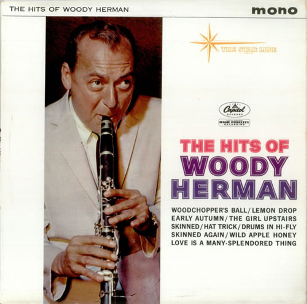 Woody Herman The Hits Of Woody Herman UK Promo vinyl LP album (LP record) T-1554