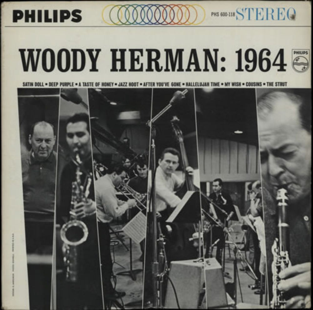 Woody Herman Woody Herman: 1964 US vinyl LP album (LP record) PHS600-118