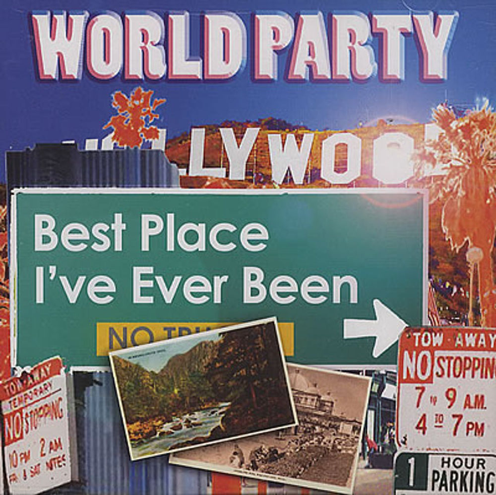 World Party Best Place I've Ever Been US Promo CD single (CD5 / 5") SVRPRCD02