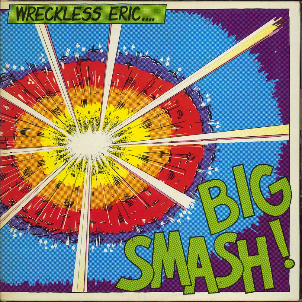 Wreckless Eric Big Smash! UK 2-LP vinyl record set (Double LP Album) SEEZ21