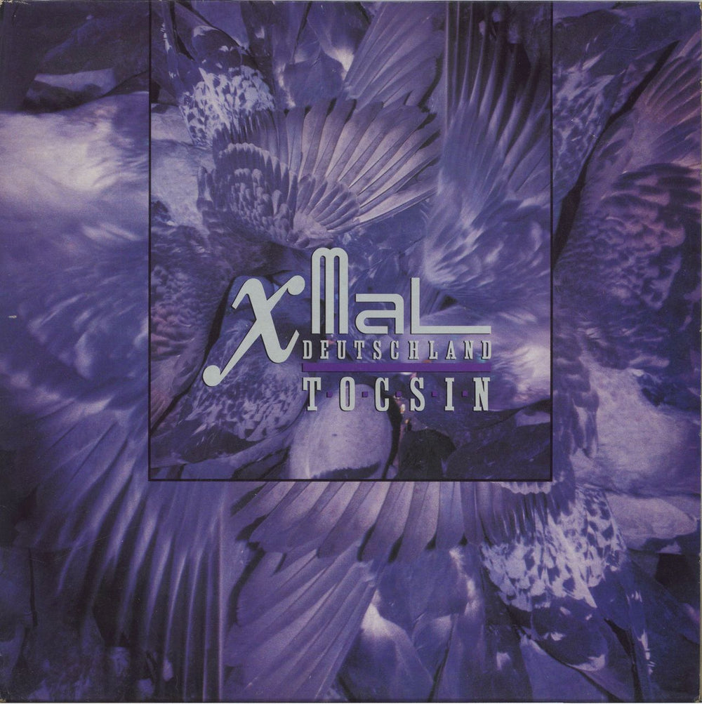 Xmal Deutschland Tocsin UK vinyl LP album (LP record) CAD407