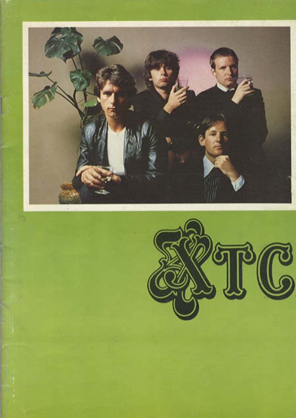 XTC 1980 Tour US tour programme TOUR PROGRAMME