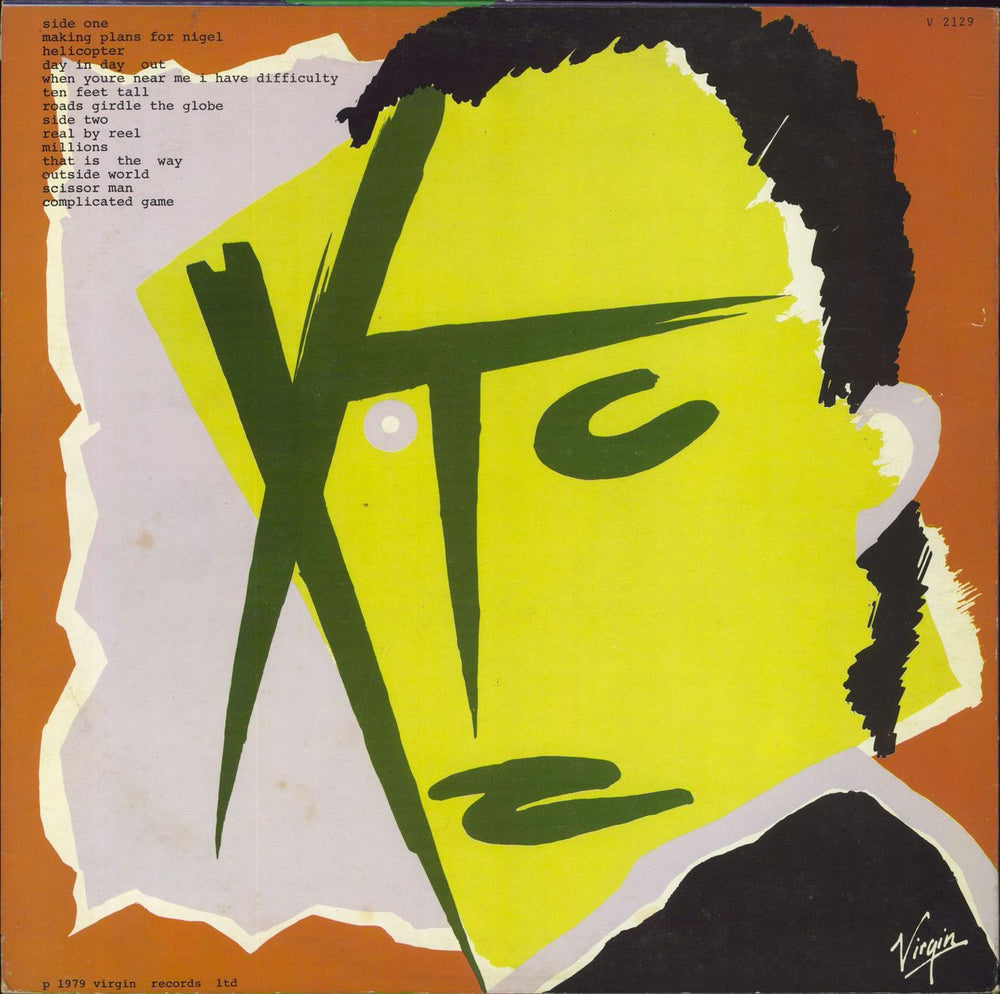 XTC Drums And Wires - Stickered & Complete - EX UK vinyl LP album (LP record)