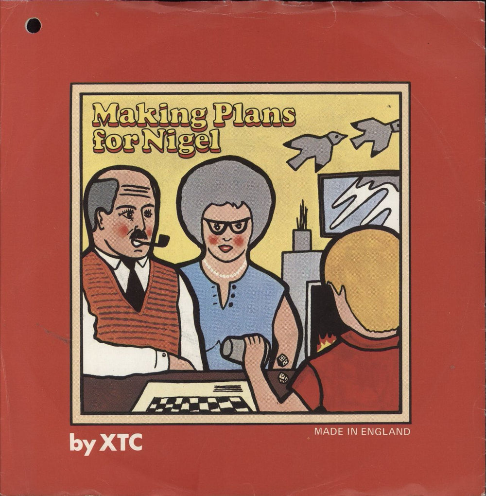 XTC Making Plans For Nigel + p/s UK 7" vinyl single (7 inch record / 45) VS282
