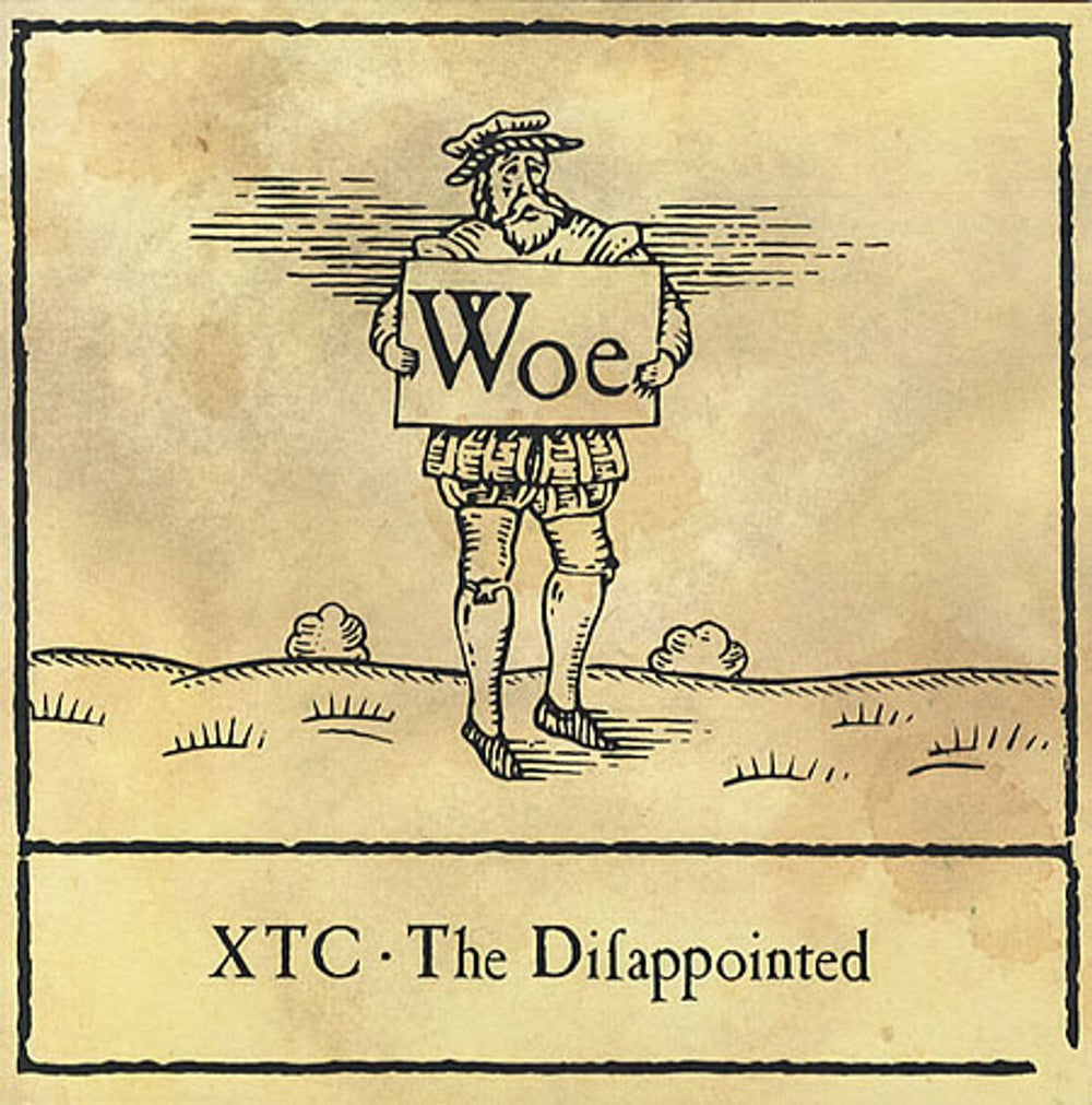 XTC The Disappointed UK 10" vinyl single (10 inch record) VSA1404