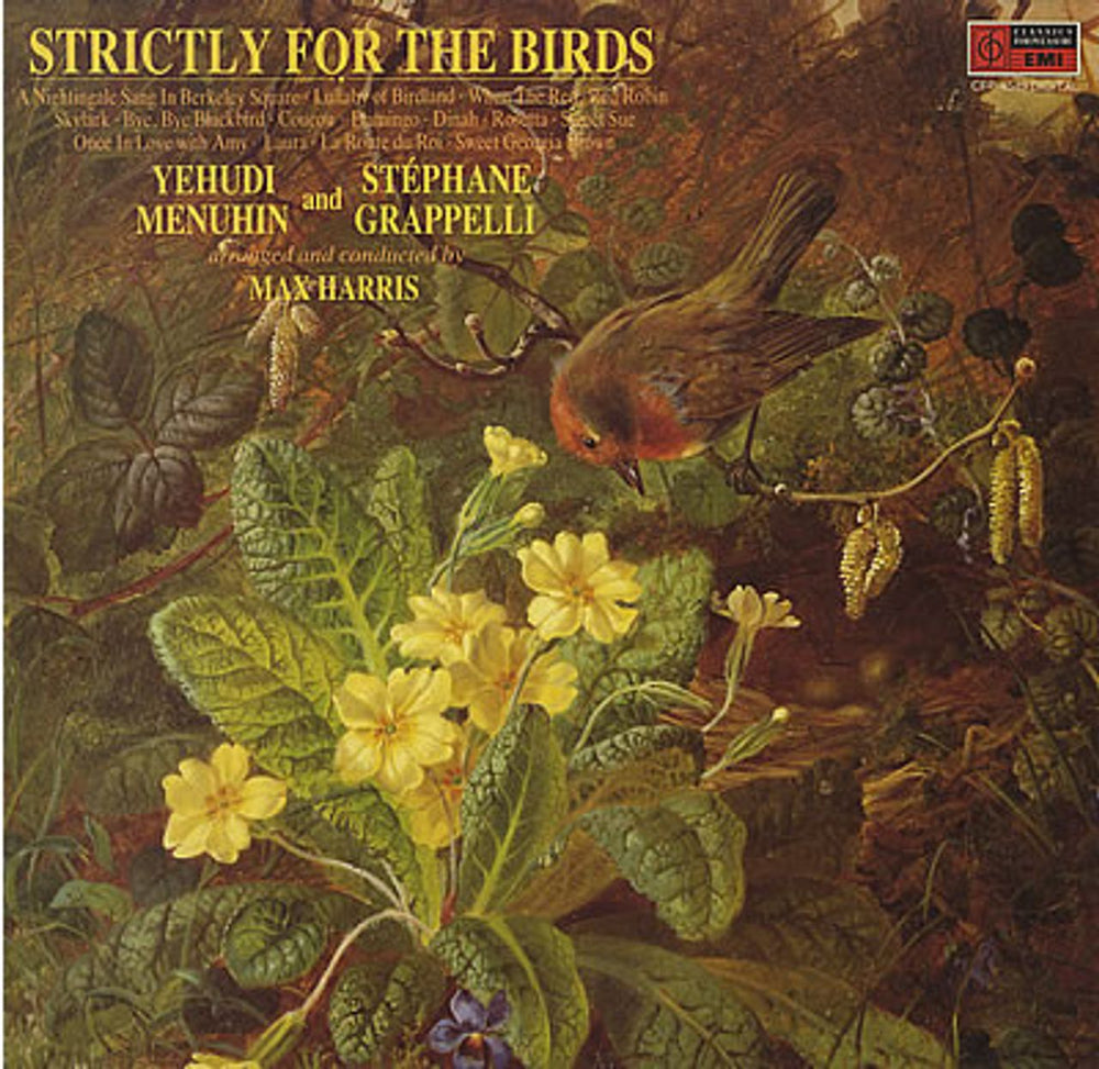 Yehudi Menuhin & Stéphane Grappelli Strictly For The Birds UK vinyl LP album (LP record) CFP4549
