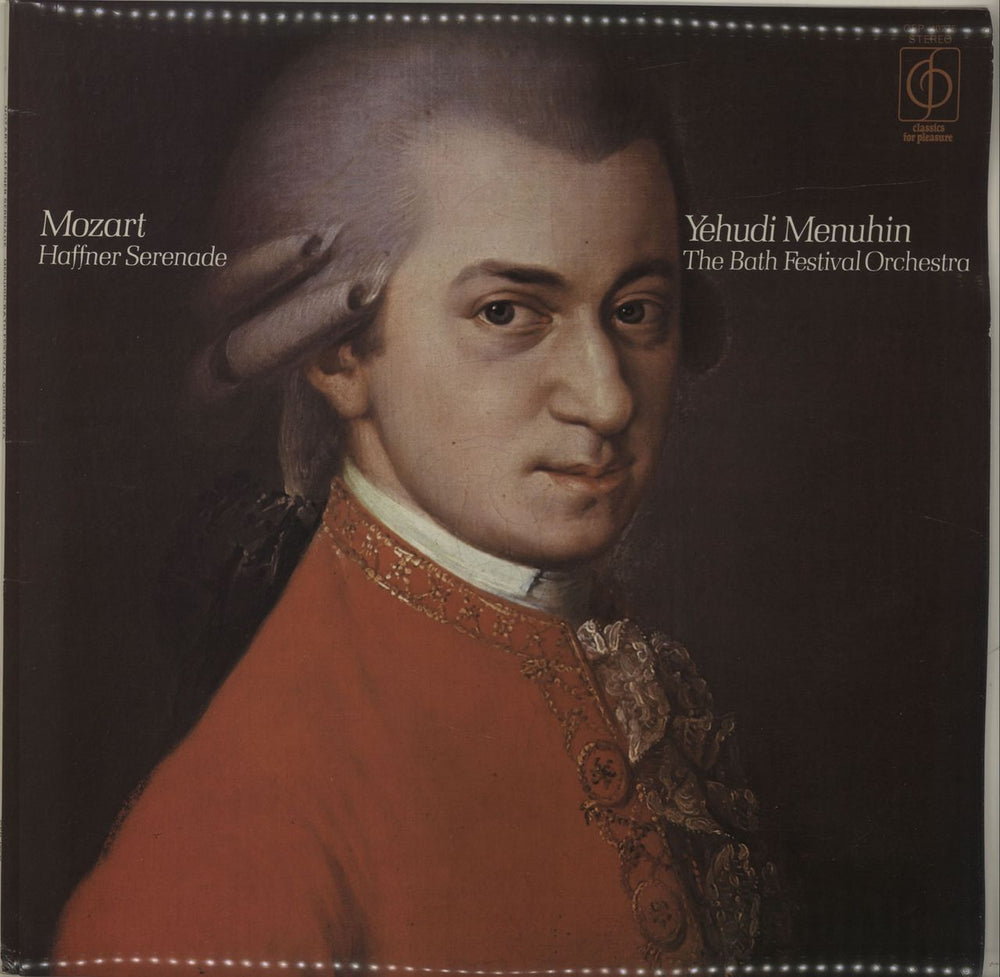 Yehudi Menuhin Mozart: Haffner Serenade UK vinyl LP album (LP record) CFP40275