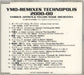 Yellow Magic Orchestra YMO Remixes: Technopolis 2000-00 Japanese Promo CD-R acetate CD-R