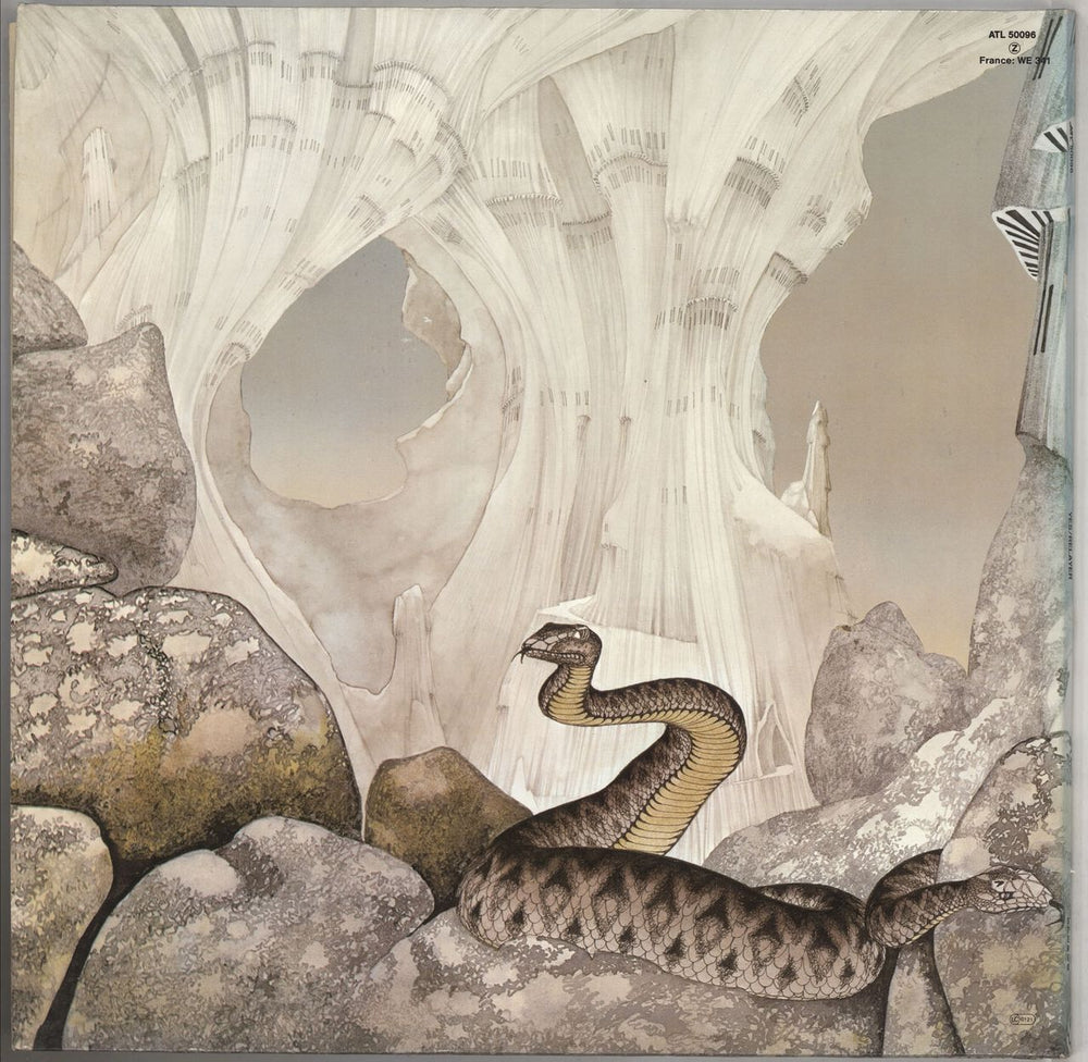 Yes Relayer German vinyl LP album (LP record) YESLPRE740198