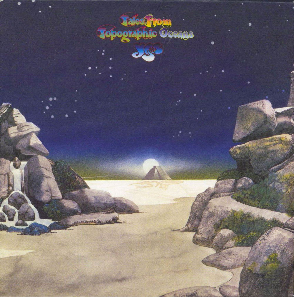 Yes Tales From Topographic Oceans UK 4-CD album set GYRBD80001