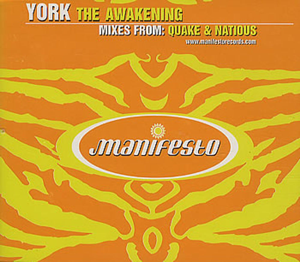 York The Awakening UK CD single (CD5 / 5") FESCD60