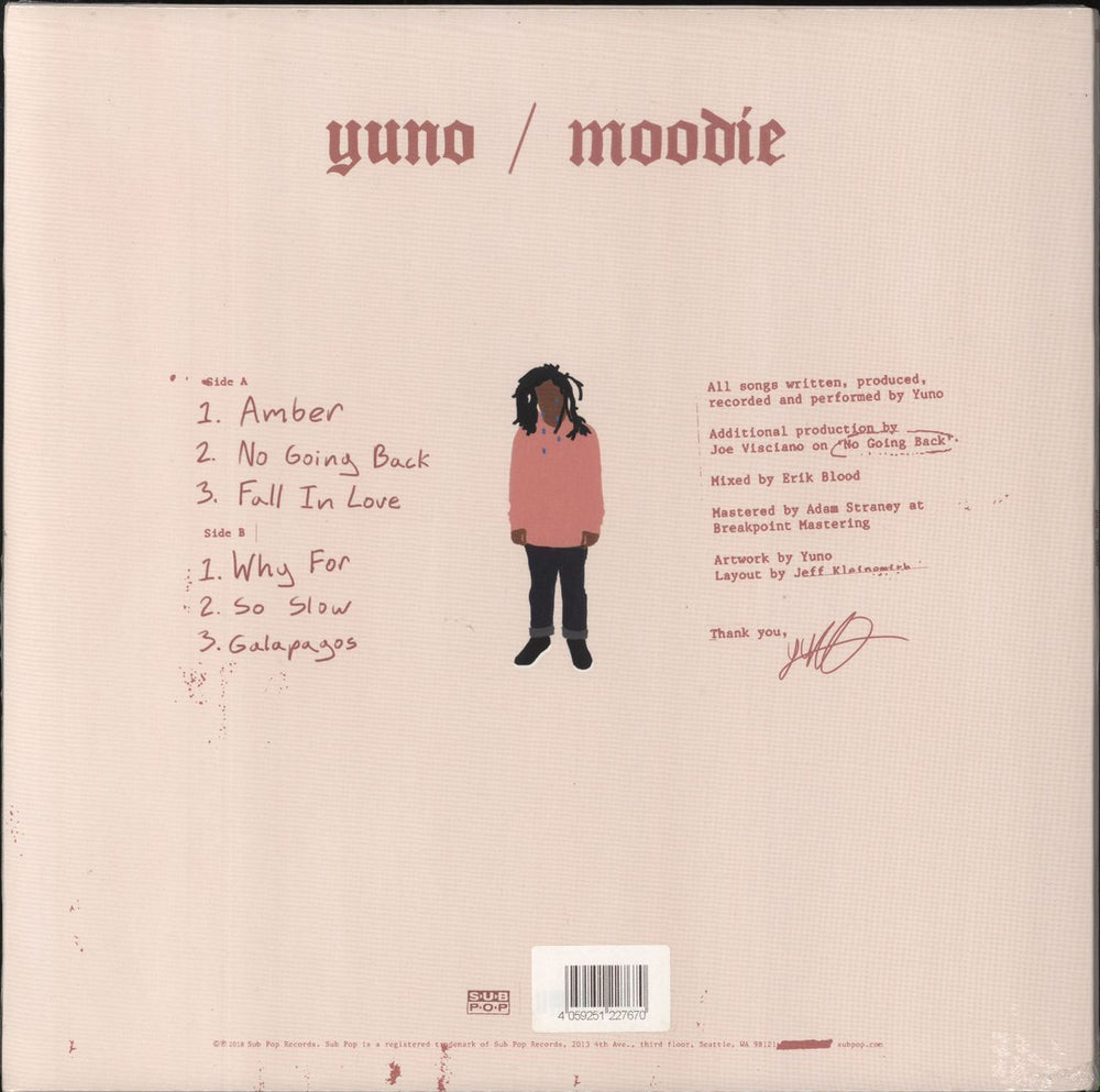 Yuno Moodie EP: Loser Edition - White Vinyl - Sealed US 12" vinyl single (12 inch record / Maxi-single) 4059251227670