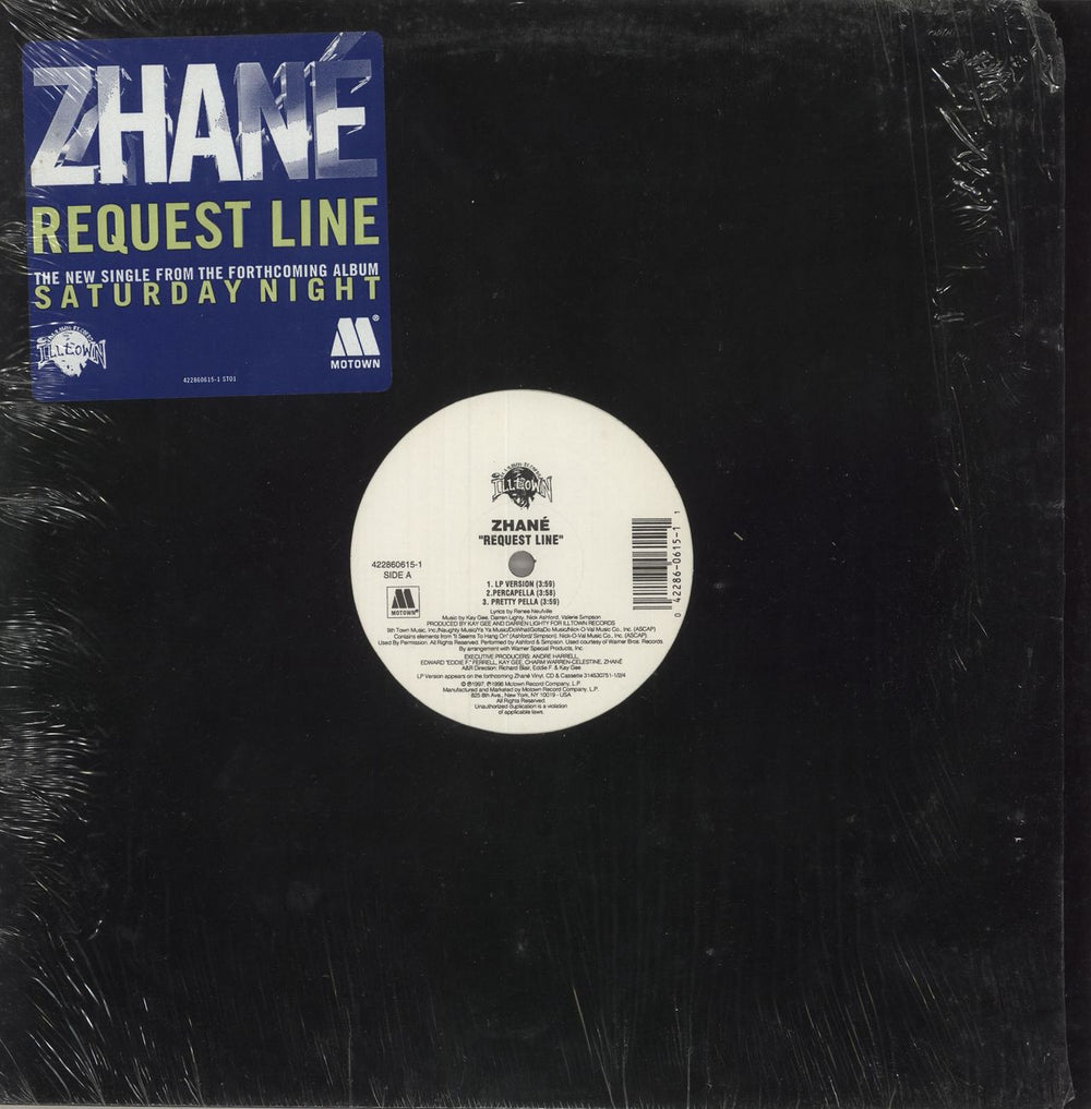 Zhané Request Line US 12" vinyl single (12 inch record / Maxi-single) 422860615-1