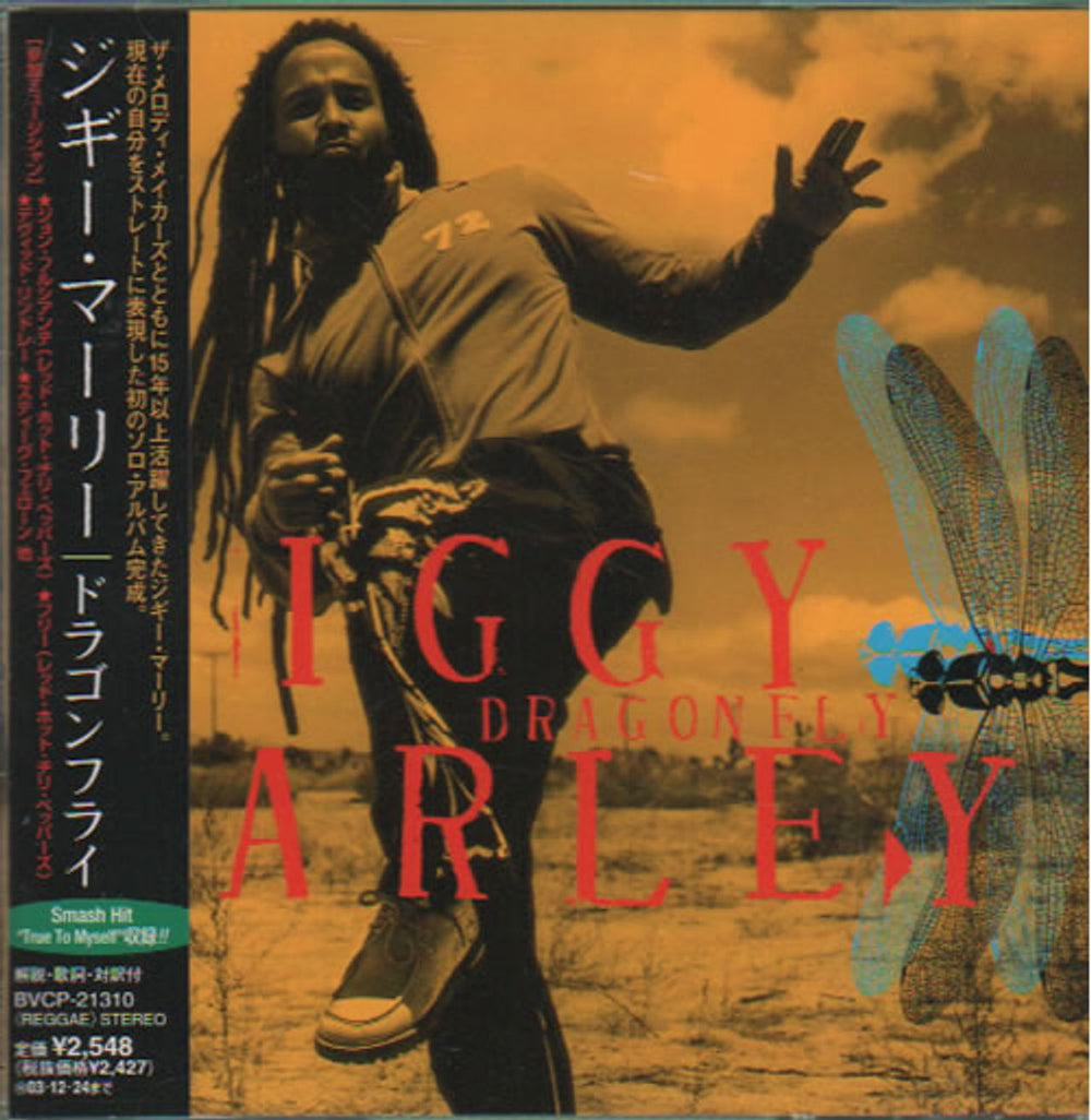 Ziggy Marley Dragonfly Japanese Promo CD album (CDLP) BVCP-21310