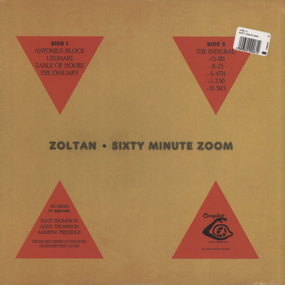 Zoltan Sixty Minute Zoom Austrian vinyl LP album (LP record) 2090504090612